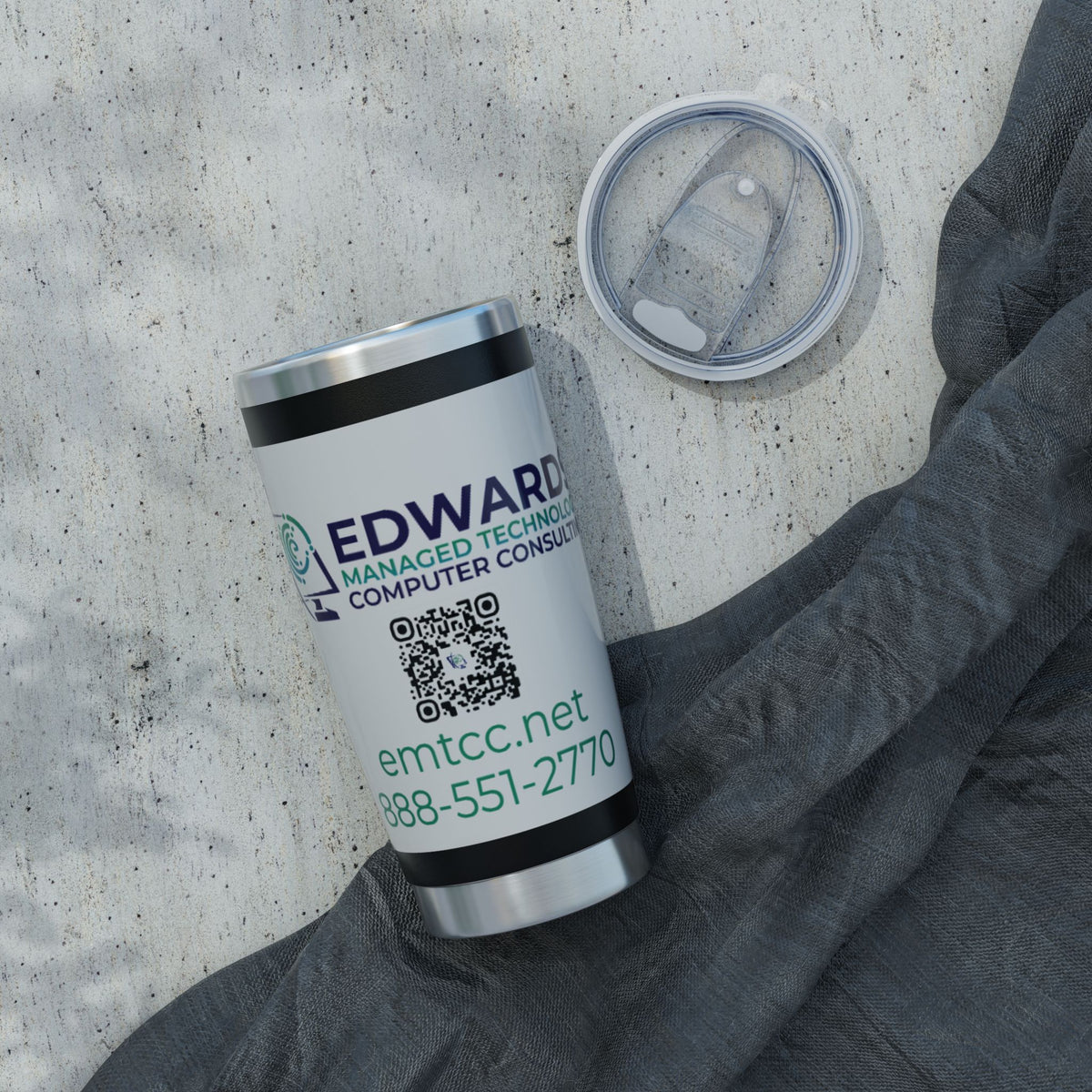 20oz Tumbler – Edward Managed Technology Computer Consulting