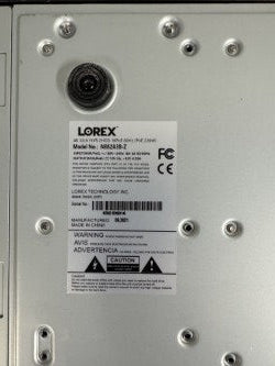 *** Used *** Lorex Model N882A3B-Z NVR NO HDD