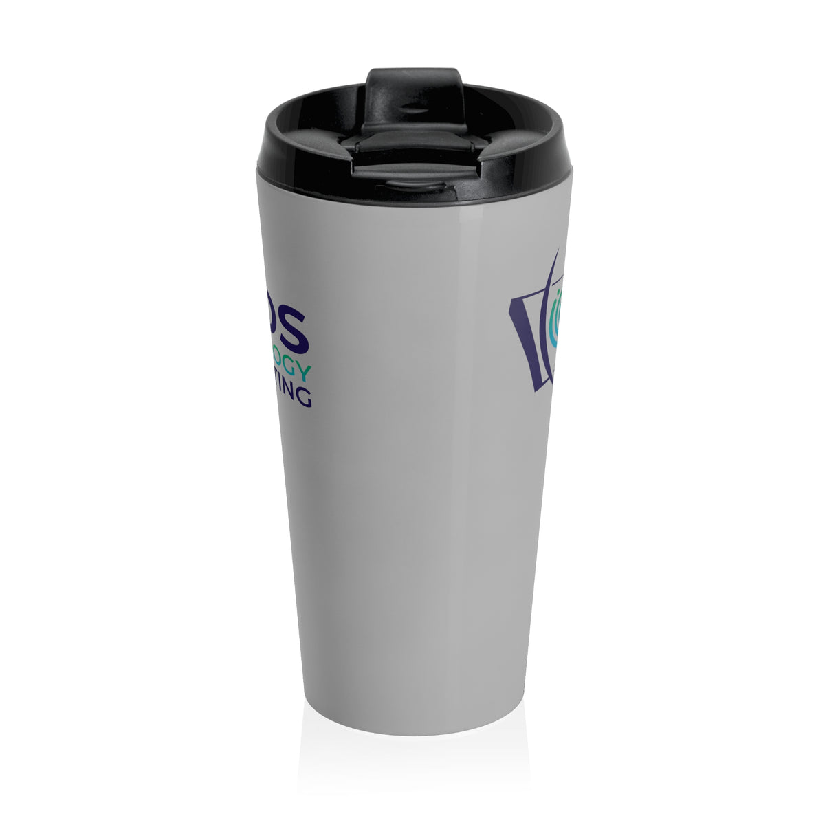 Edwards Managed Technology Computer Consulting Stainless Steel Travel Mug