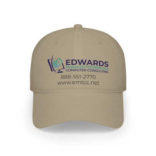 Edwards Managed Technology Low Profile Baseball Cap