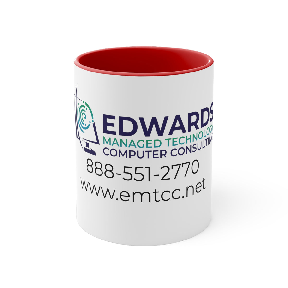 Edwards Managed Technology Accent Coffee Mug, 11oz