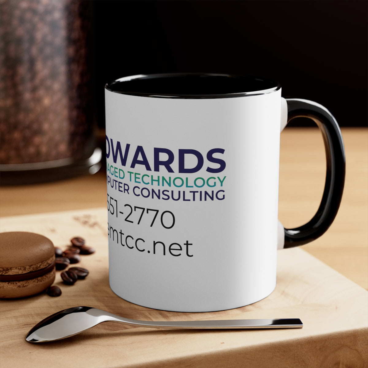Edwards Managed Technology Accent Coffee Mug, 11oz