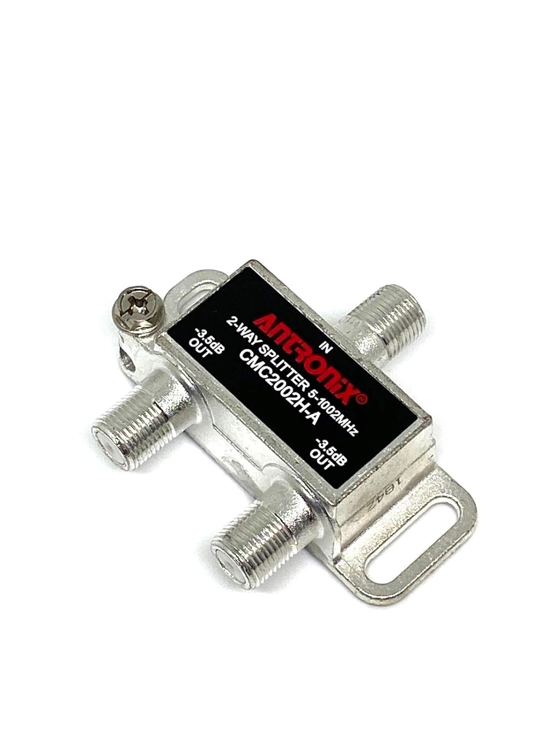 CMC2002H-A 2-Way Horizontal Splitter -3.5dB 5-1002 MHz High Performance for Coax Cable TV & Internet