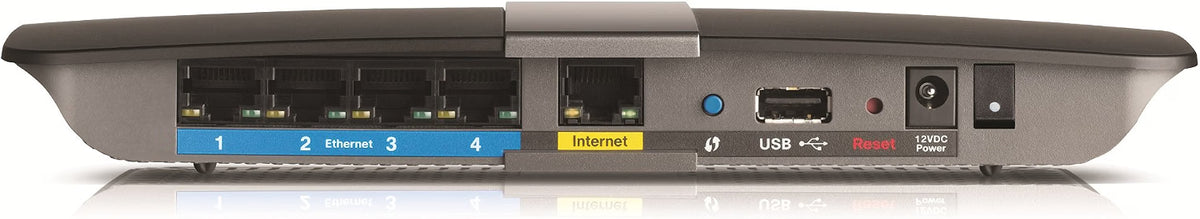 *** USED *** Linksys E4200 Dual-Band Wireless-N Router, 4-Port Ethernet Switch, Home Network Router, Black