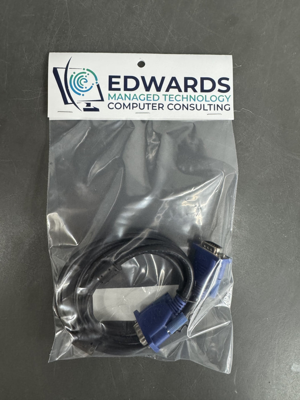 VGA Cable 6 Feet, Male to Male Monitor Computer Cable Adapter Cord by EMTCC Recycling