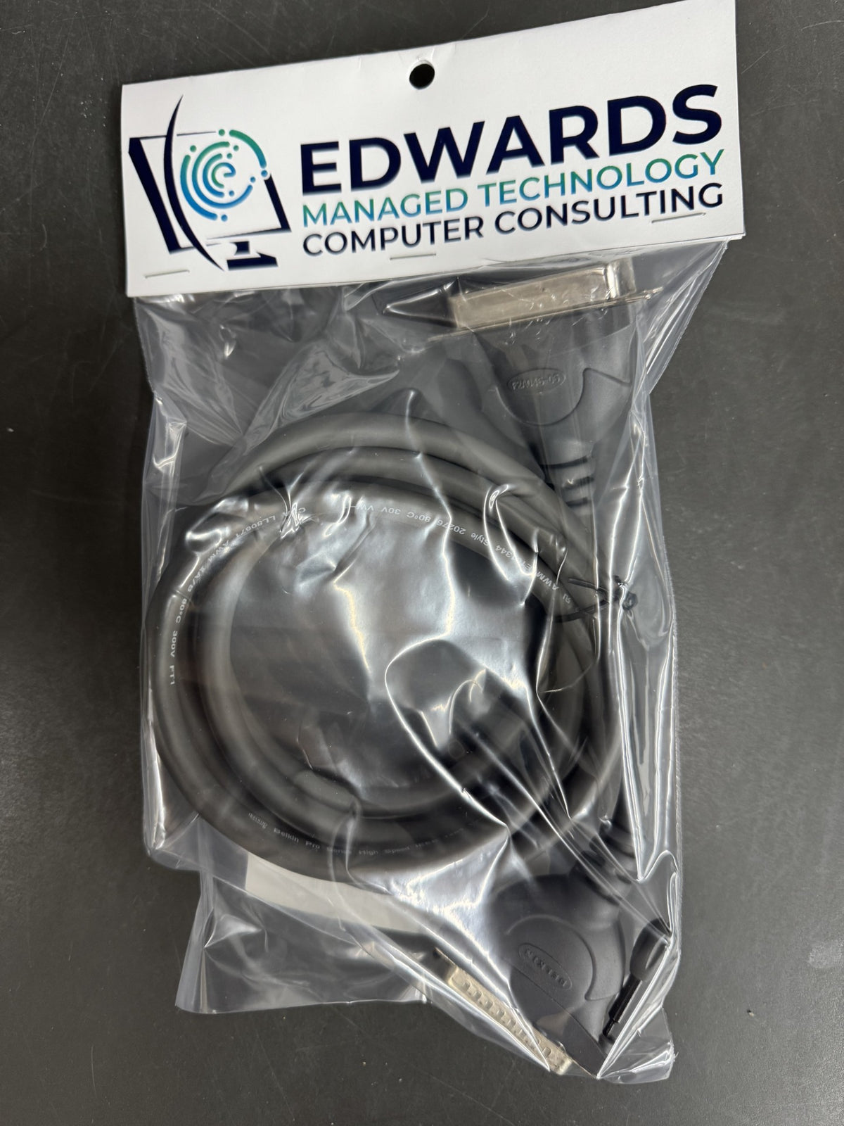 DB25 Male to Centronics 36 Male Parallel Printer Cable (6 Feet, 1.82 Meters) by EMTCC Recycling