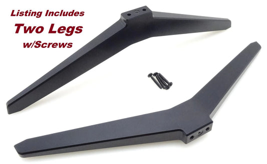 TCL 75S41BR 75F35 TV Stand Legs w/Screws [H1104-000202 / A02113-1]